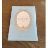 Cahier bleu Ladurée